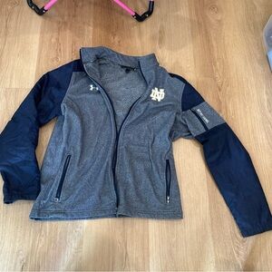 Notre Dane jacket large under armour